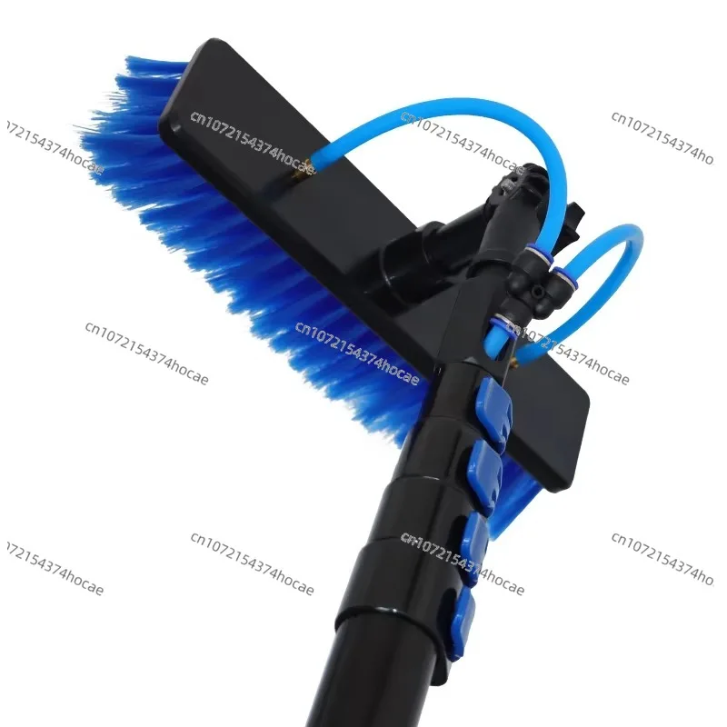 High Quality 4.6m Hydraulic Bar Kit Window Cleaning Equipment Kit Glass Solar Panel Cleaning Brush Telescopic Tool
