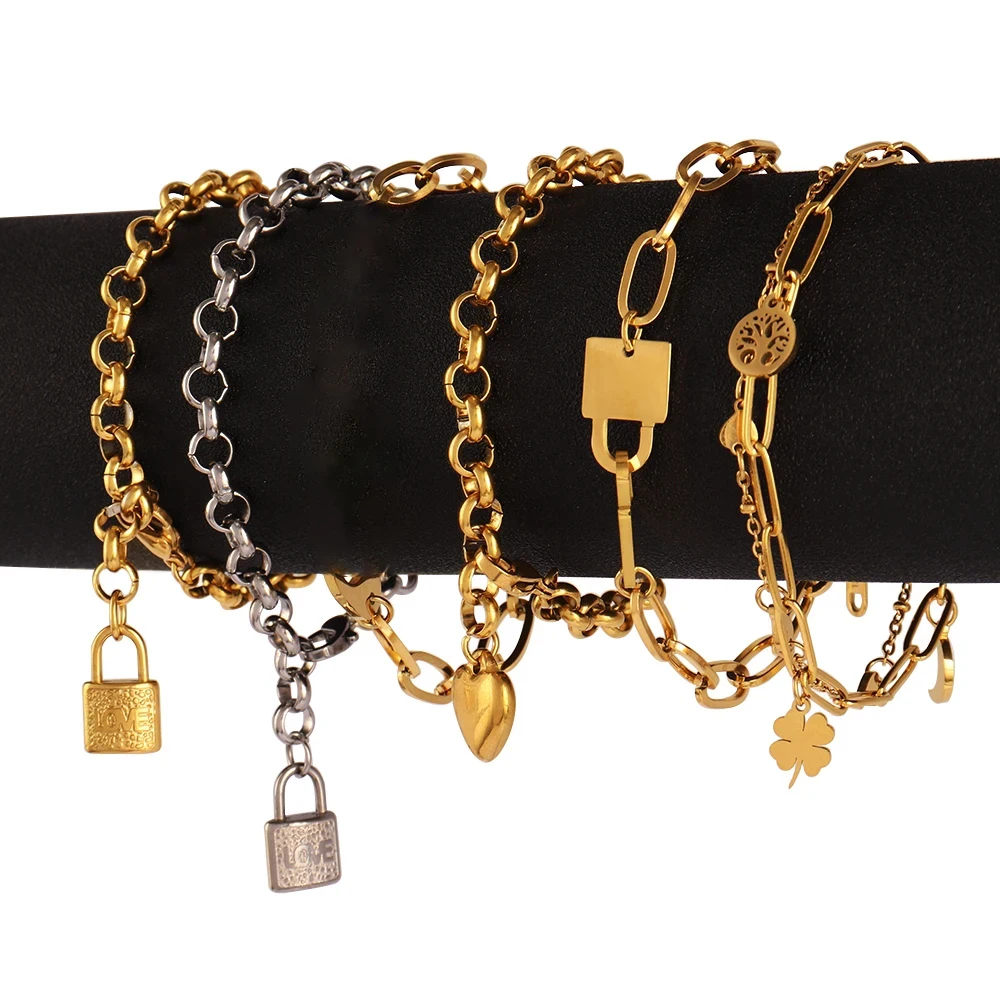 316L Heart Charm Ch… - image