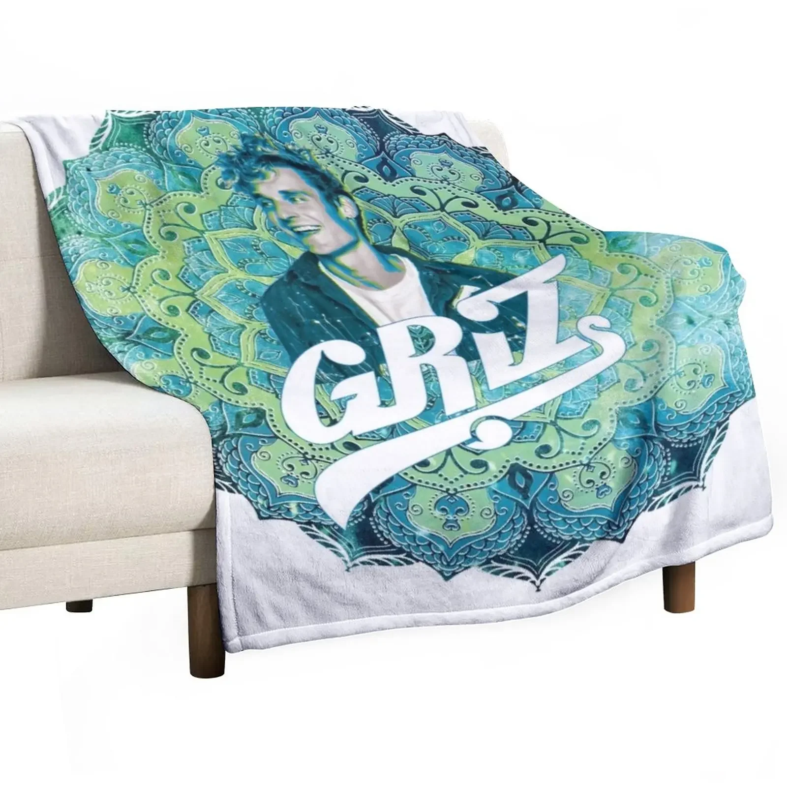 

Griz Mandala Throw Blanket Custom Kid'S Blankets