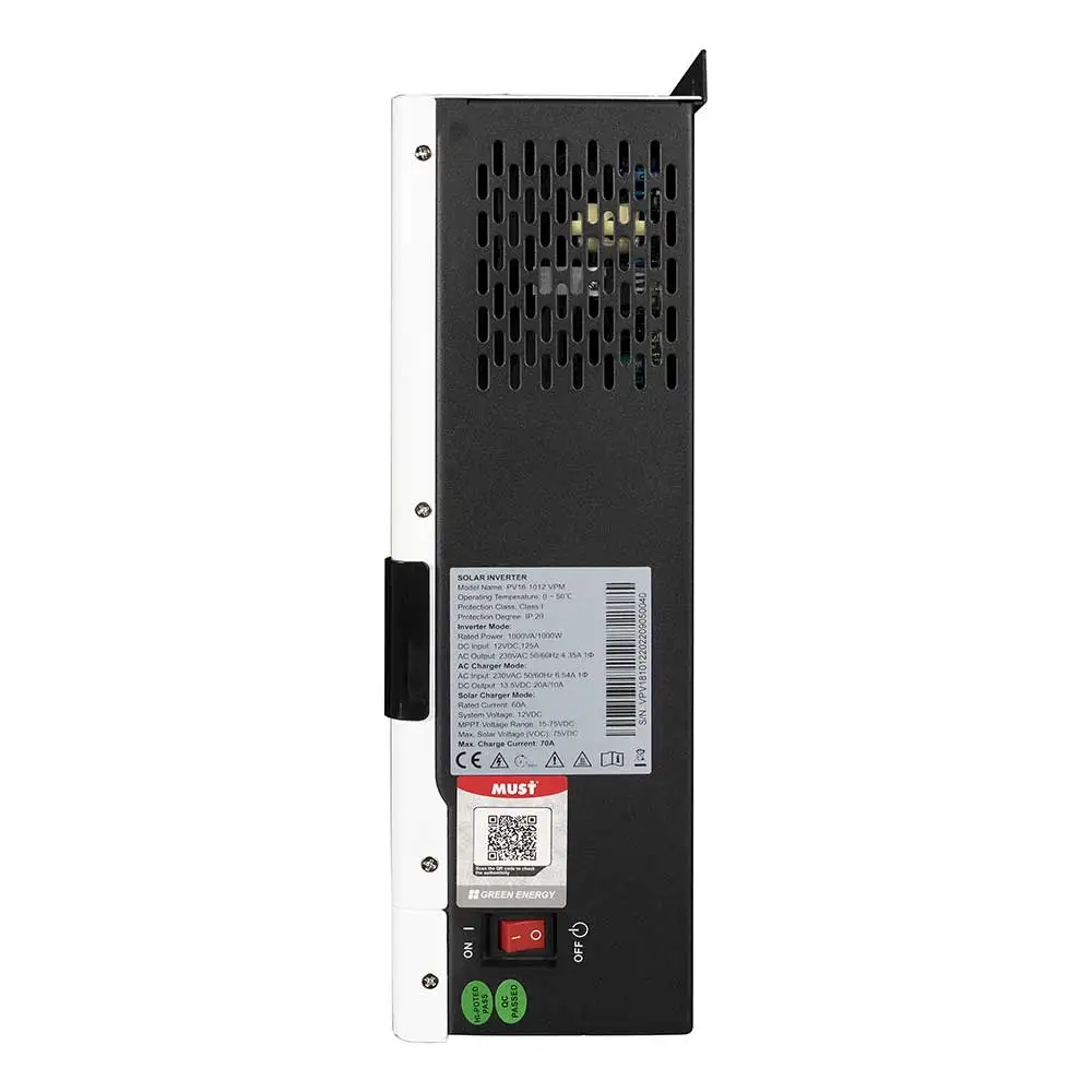 يجب PV1800 VPM II 1.5KW 3.2KW الهجين خارج الشبكة الشمسية العاكس 60A MPPT جهاز التحكم في الشحن عالية التردد مع WiFi