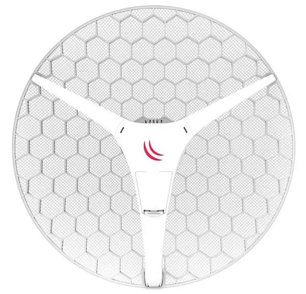 MikroTik LHG XL 5 Ac RBLHGG-5acD-XL CPE Jarak Jauh/Point-to-Point Dual Chain 5GHz Antena Grid Terintegrasi 27 DBi Jembatan Nirkabel