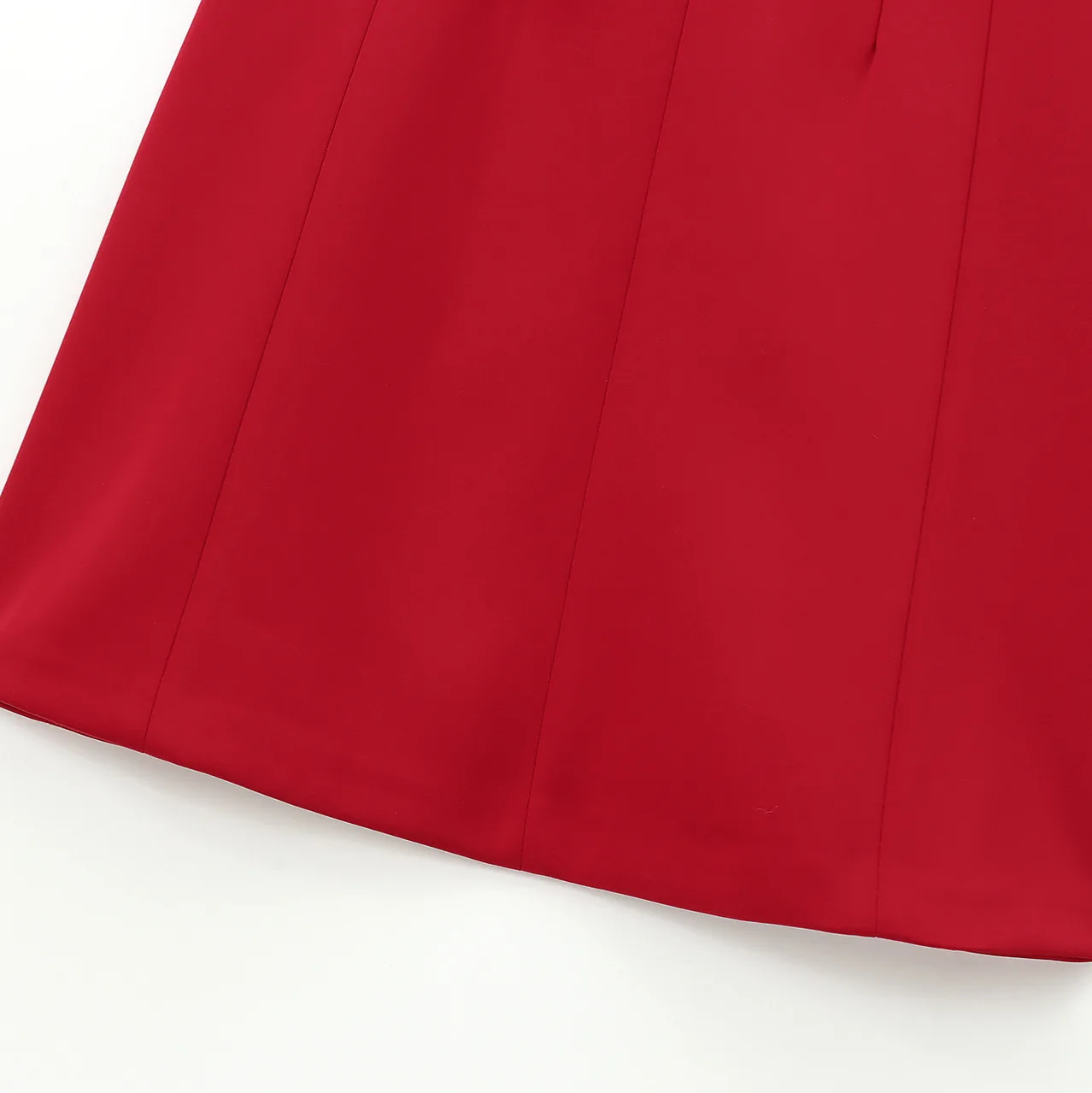 Women Backless Mini Red Party Dress Spring New Fashion Back Hollow Design Silk Satin Sleeveless Dress for Women Retro Vestidos