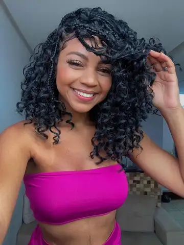 10 Inch Goddess Box Braids Crochet Hair 1Pack/Lot Synthetic Boho Crochet Box Braids With Curl Ends Box Braids Hair Extensions