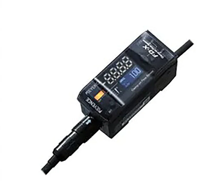 FD-XC8R1 + FD-XS8 + FD-XA1 clamp type flow sensor flow meter PNP/NPN collector open output DIN rail mounting type of new authen