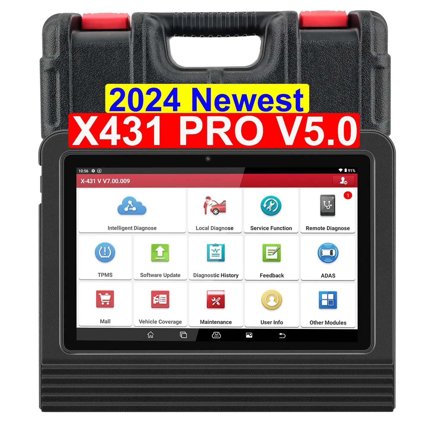 2025 Global Version X43 Pro V5.0 Full System Auto Scan tool Scanpad X-431 V 5.0 No IP limit OBD2 Scanner Auto Diagnostic