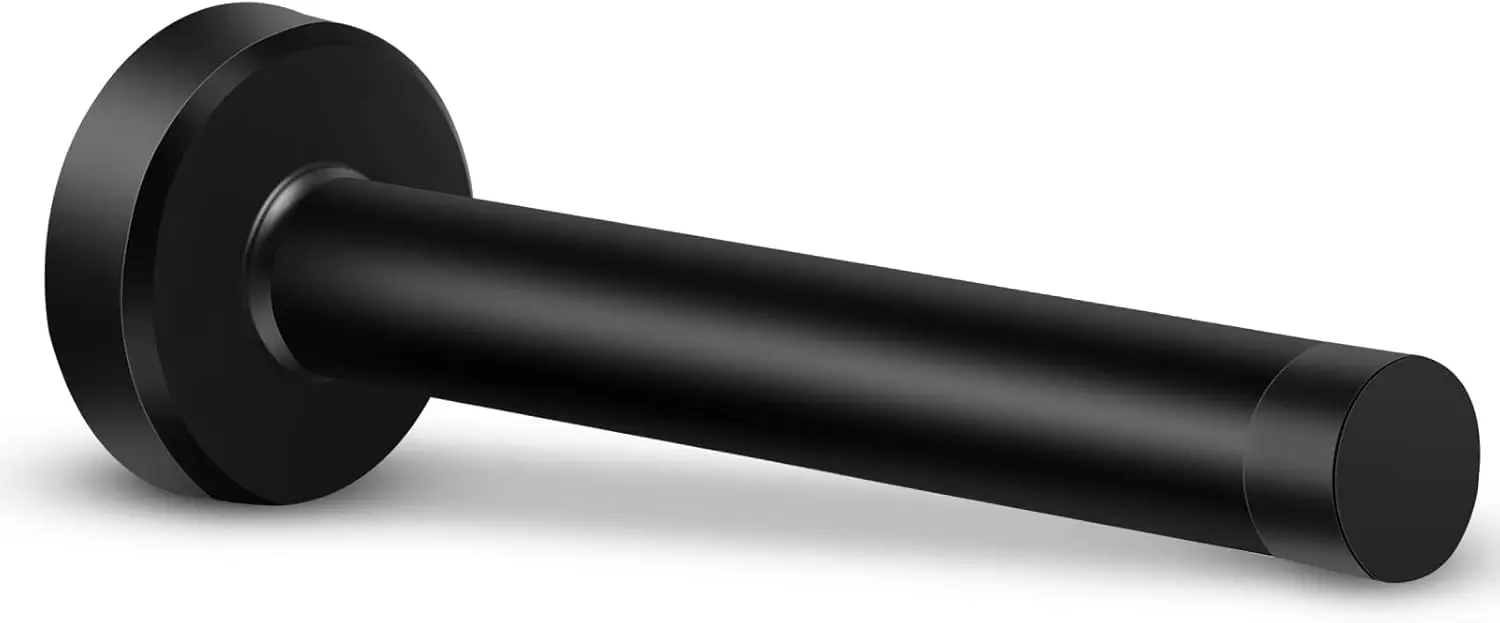 

Door Stop, 6 Inch Extra Long Stainless Steel Brushed Nickel Doorstops Wall Mounted Baseboard Door Stop Bumper Baby Modern Met