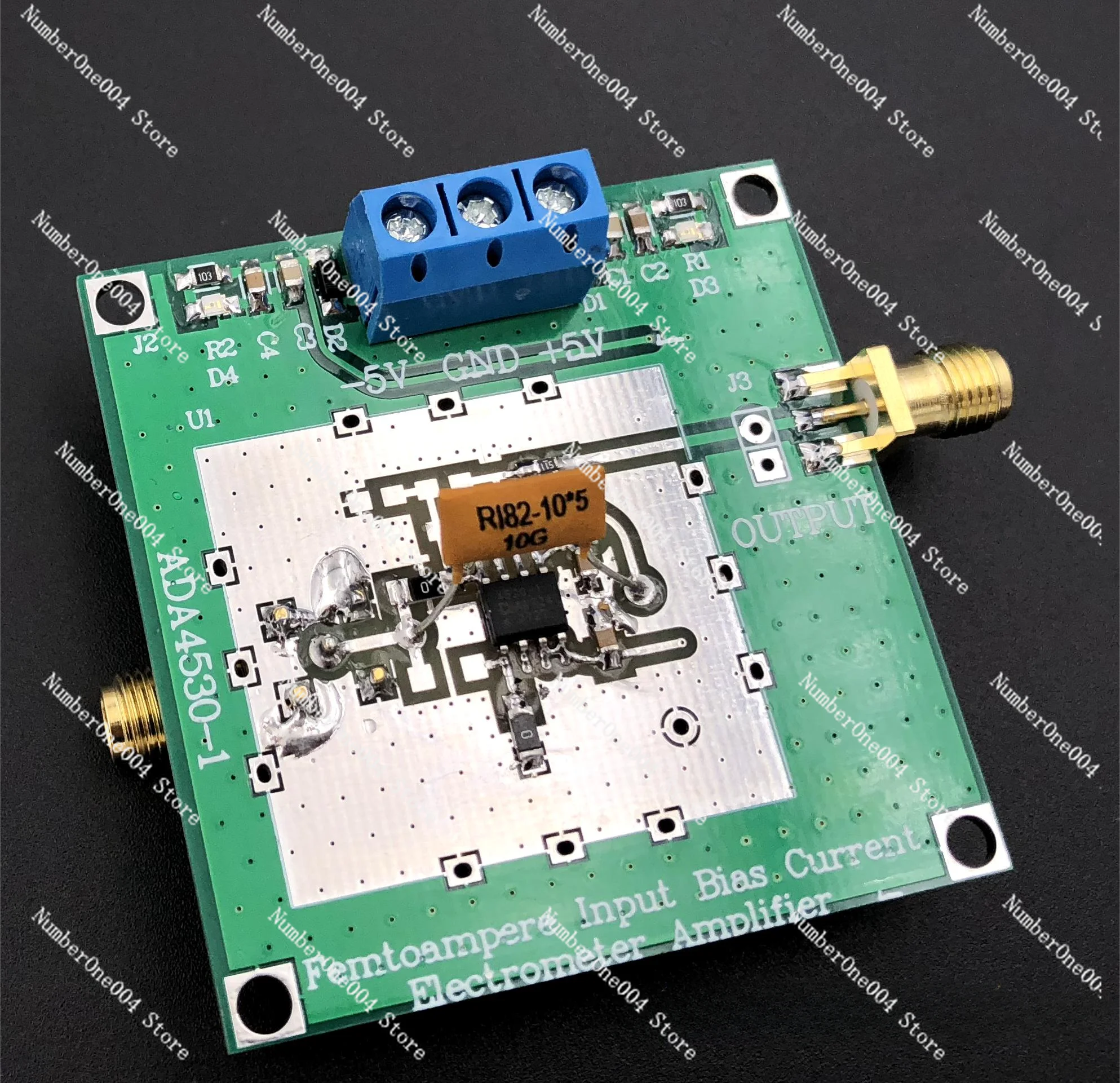 Electrometer amplifier ADA4530-1 photoelectric conversion weak current measurement module