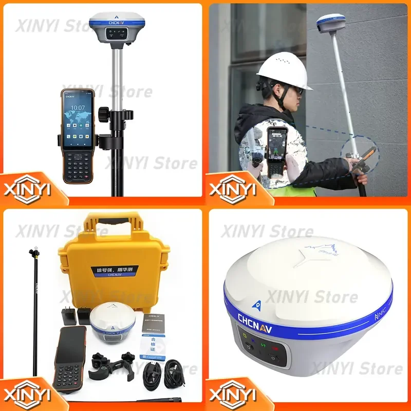 High Performance 1408 Channels GNSS Receiver Survey Instrument for CHC I89 GPS RTK Base and Rover Surveying Equipment