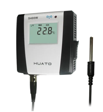 

huato data logger s400w zigbee temperature and humidity data logger