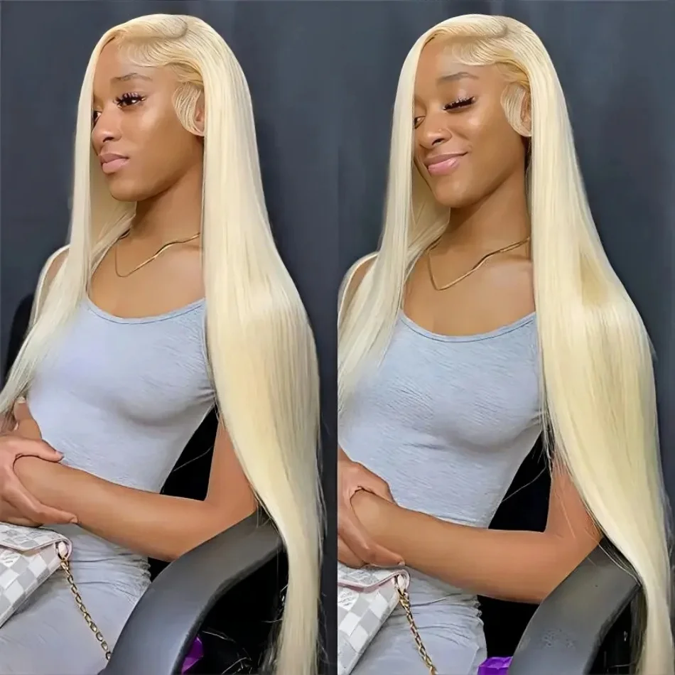 613 Blonde Lace Front Wig Human Hair 13X6 Hd Lace Frontal Wig 13X4 Lace Front Brazilian Bone Straight Human Hair Wigs for Women