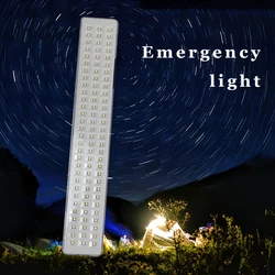 Dimmable Handheld Emergency Light Lâmpada de emergência recarregável Reparação noturna ao ar livre, Camping Lanterna, Power Outage Use, 90LEDs