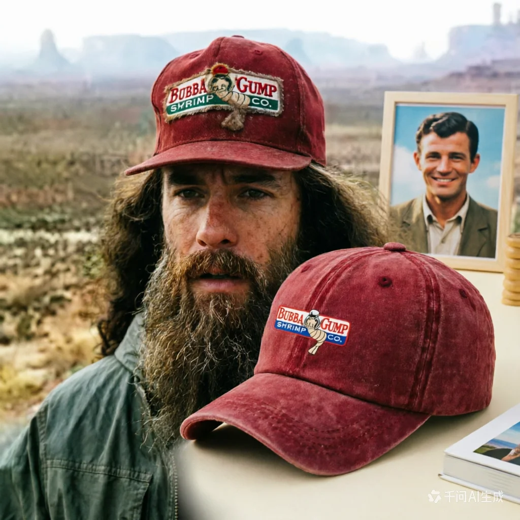 Fashion Design Hat 1994 BUBBA GUMP SHRIMP Baseball Cap Men Women Sport Hats Summer Cap Embroidered Casual Hat Forrest Gump Caps