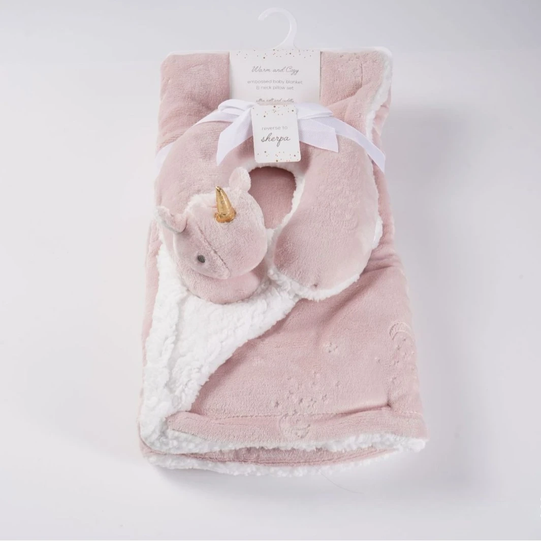 

Зимнее фланелевое детское одеяло с U-образной подушкой для пеленания новорожденных, теплое постельное белье, одеяла для колясок, аксессуары для малышей