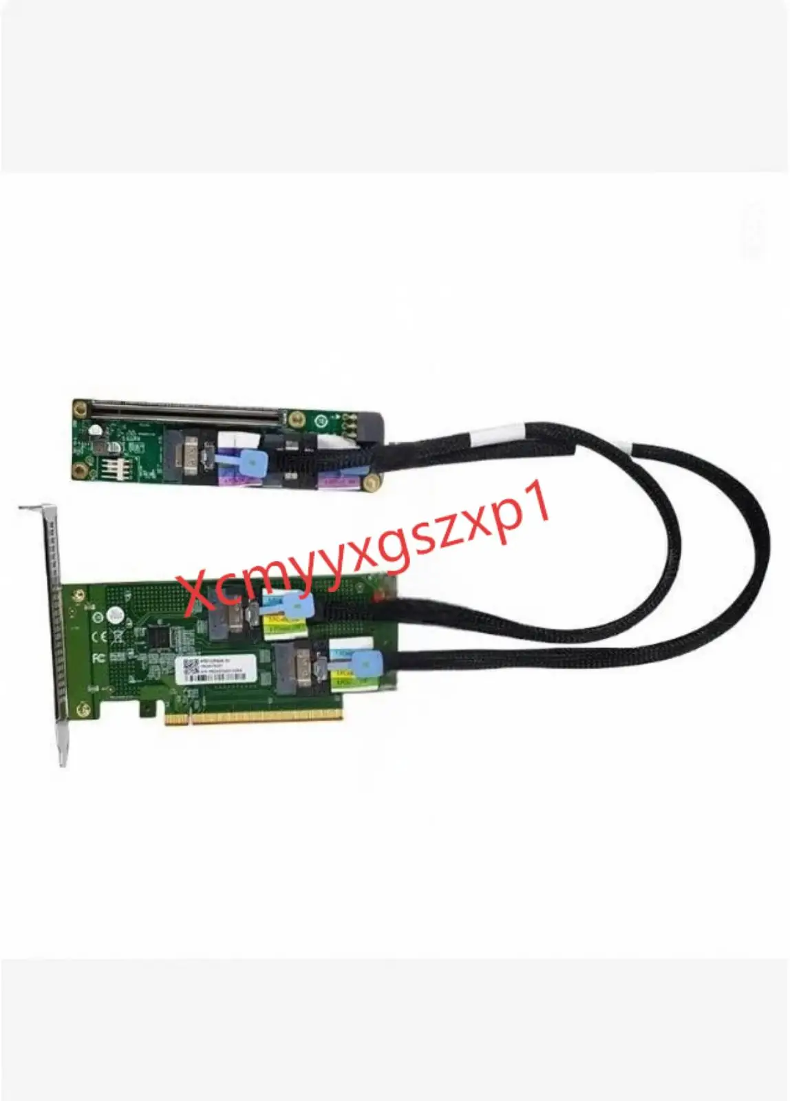 PCI Express x16 to SFF-8654 Adapter PCI-E X16 + Baseplate 2*Cable