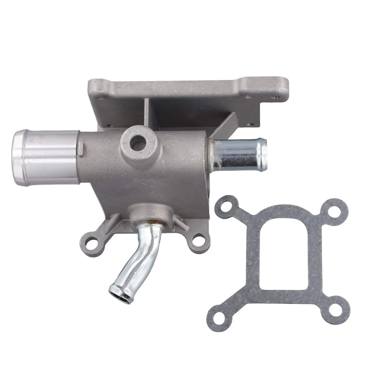 Compatible LF01-15-17Z Cooling System Water Outlet with Gasket Compatible for 3 2.0 2005-2010 5 ,6 2005-2010 2.0 2.3