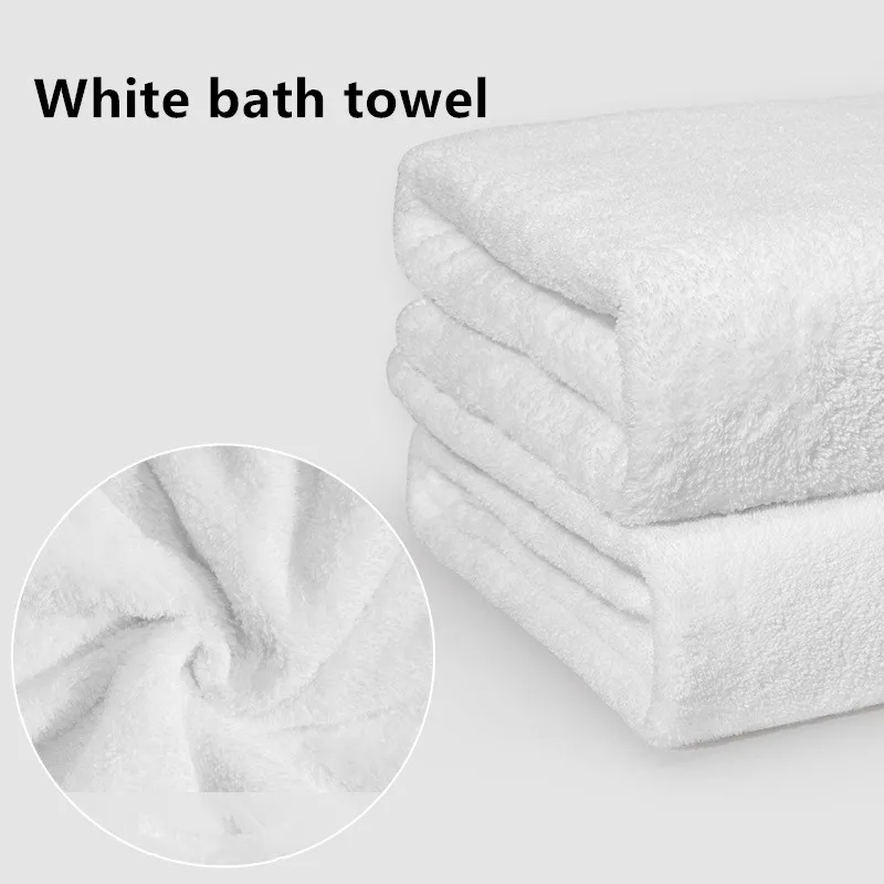 Thick ultrafine fiber bath towel, massage therapy shop bed sheet towel, high water absorption soft sports towel, beach beauty sa