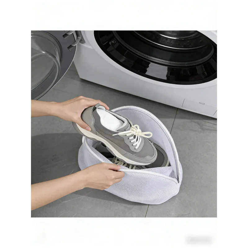 

Shoe Boot Protector Washing Machine Special Anti-Deformation Shoe Washing Bag Laundry Storage Artifact High Elastic Breathable D
