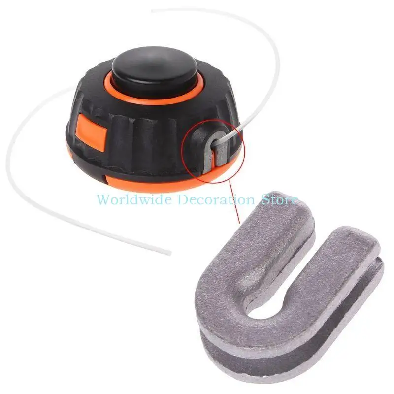 Recortador Q39B 4pcs para ojales en cabeza para cortador cepillo rastro P25 reemplazos