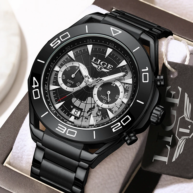 Men's Fashion Automatic Waterproof Quartz Watch