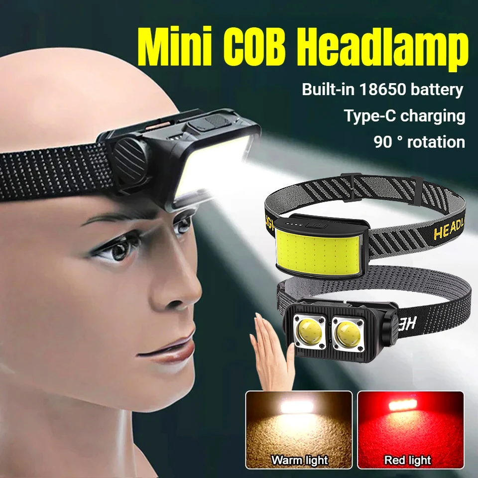 lanterna-de-cabeca-com-sensor-de-luz-forte-portatil-luz-branca-vermelha-recarregavel-a-prova-d'agua-farol-led-pesca-acampamento