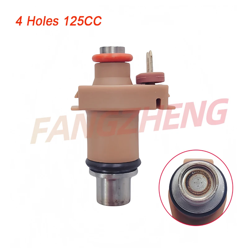 1PC Motorcycle Fuel injector For Yamaha 125CC 140CC Nozzle Injection Flow 4 8 Holes Motorbike Accessory Spray Nozzle