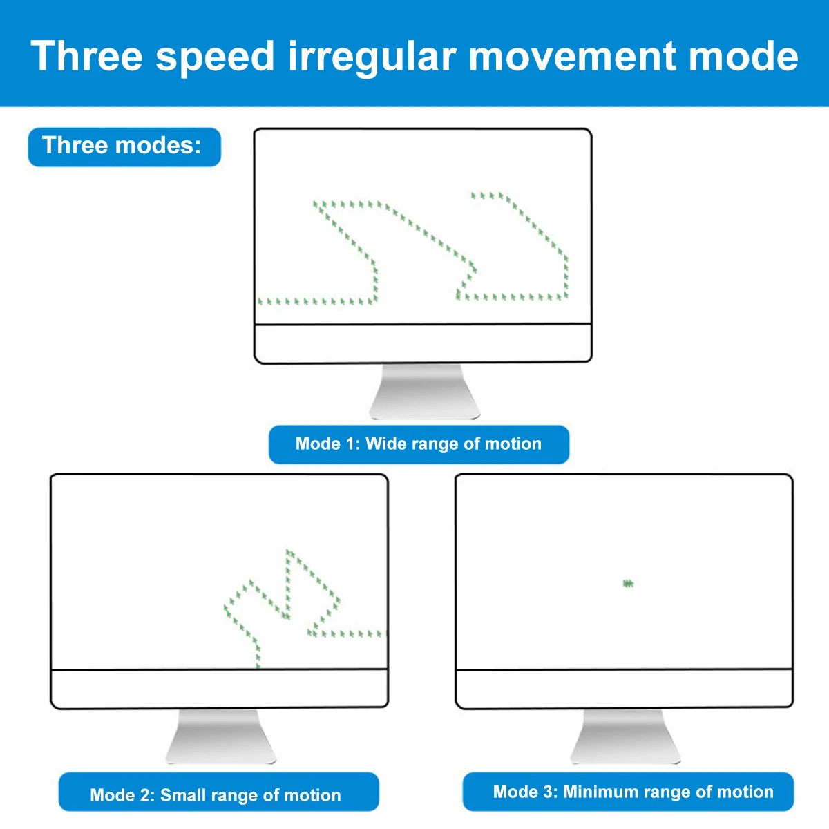 Fonken Mouse Jiggler Mover with ON/Off Switch and USB Port,Driver-Free and No Software Needed,Simulates Mouse Movement