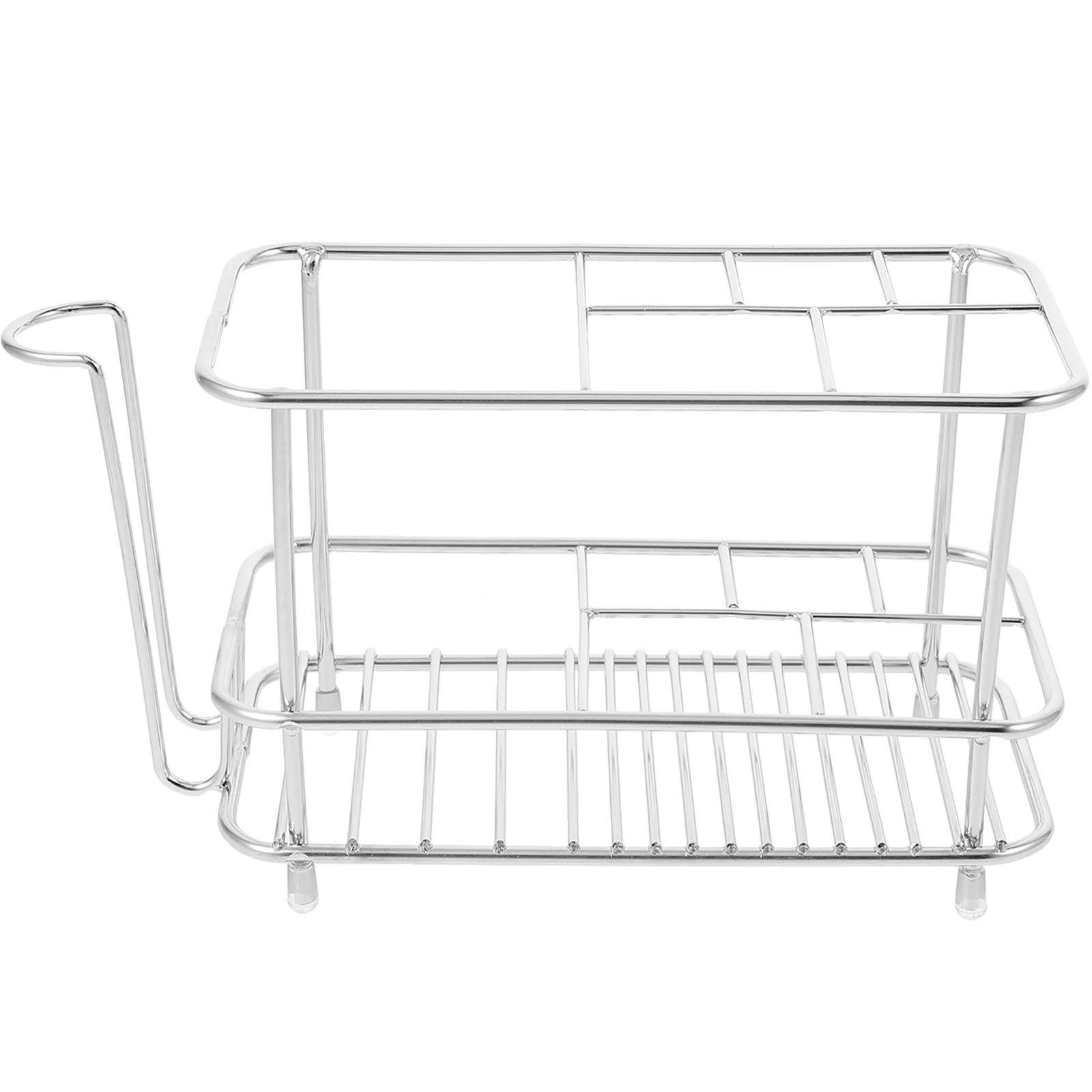 

Stainless Steel Toothbrush Holder Toothpaste and Case Stand Organizer Electric Toothbrushes Adults Metal