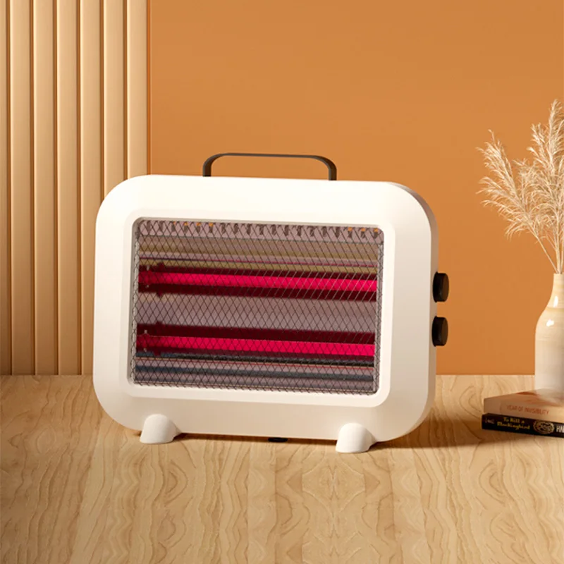 Small Sun Heater Home Use Fan Heater Energy Saving Electric Heater Stove Small Office Under Desk Electric Heater Quartz Tube
