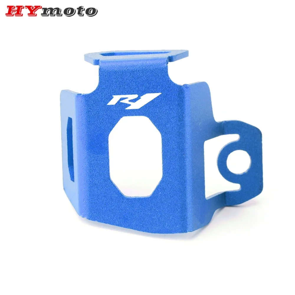 Posteriore Tazza di Olio Pompa Freno Serbatoio Fluido Tappo Della Copertura Della Protezione Della Protezione Per YAMAHA YZFR1 YZF-R1 YZF R1 2009-Accessori Moto