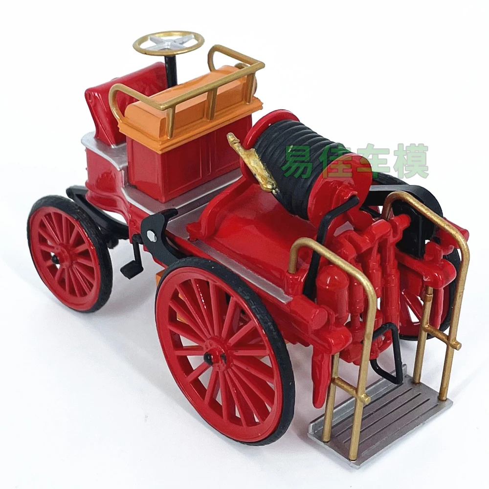 Diecast escala 1:43 francês 1900 motor de bombeiros liga modelo de carro brinquedo colecionável presente lembrança exibição ornamento