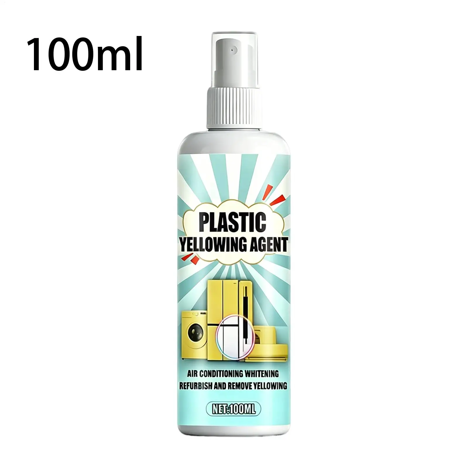 Plastic Remove Yellowing Cleaning Agent Air Conditioning Washing Machine Renovation Anti Oxidation Appliances Remove Yellow