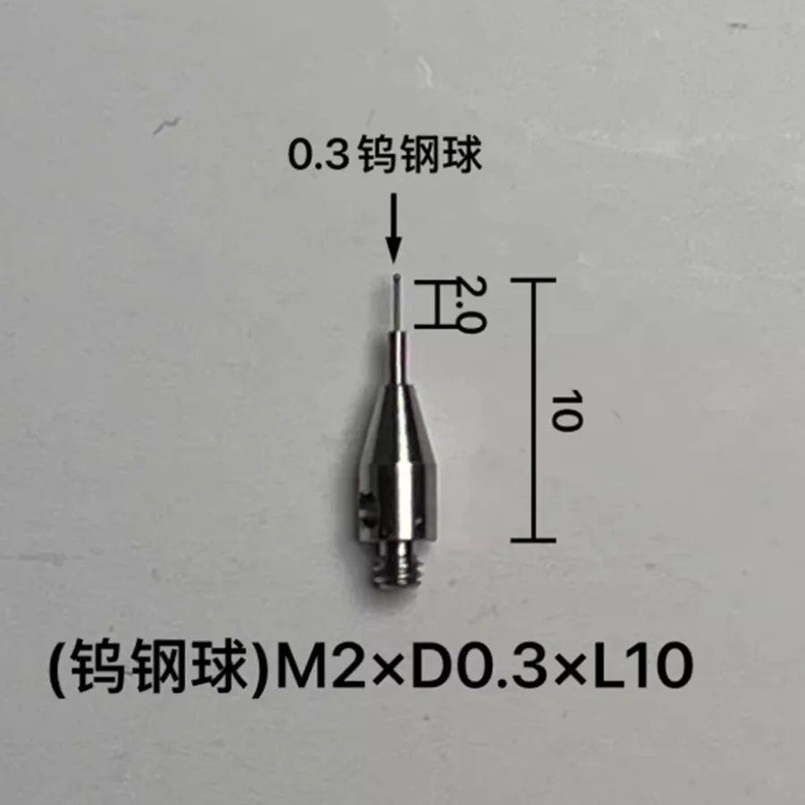 New Type Three coordinate L-shaped Measuring Needle Three dimensional Measuring Head M2 Ruby Measuring Needle 0.5/1.0/1.5/2.0/3.