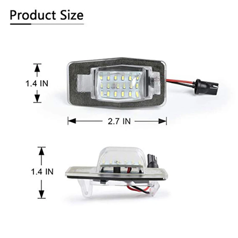 لوحة ترخيص خفيفة ، MPV ، Ford Escape ، Mazda ، 2