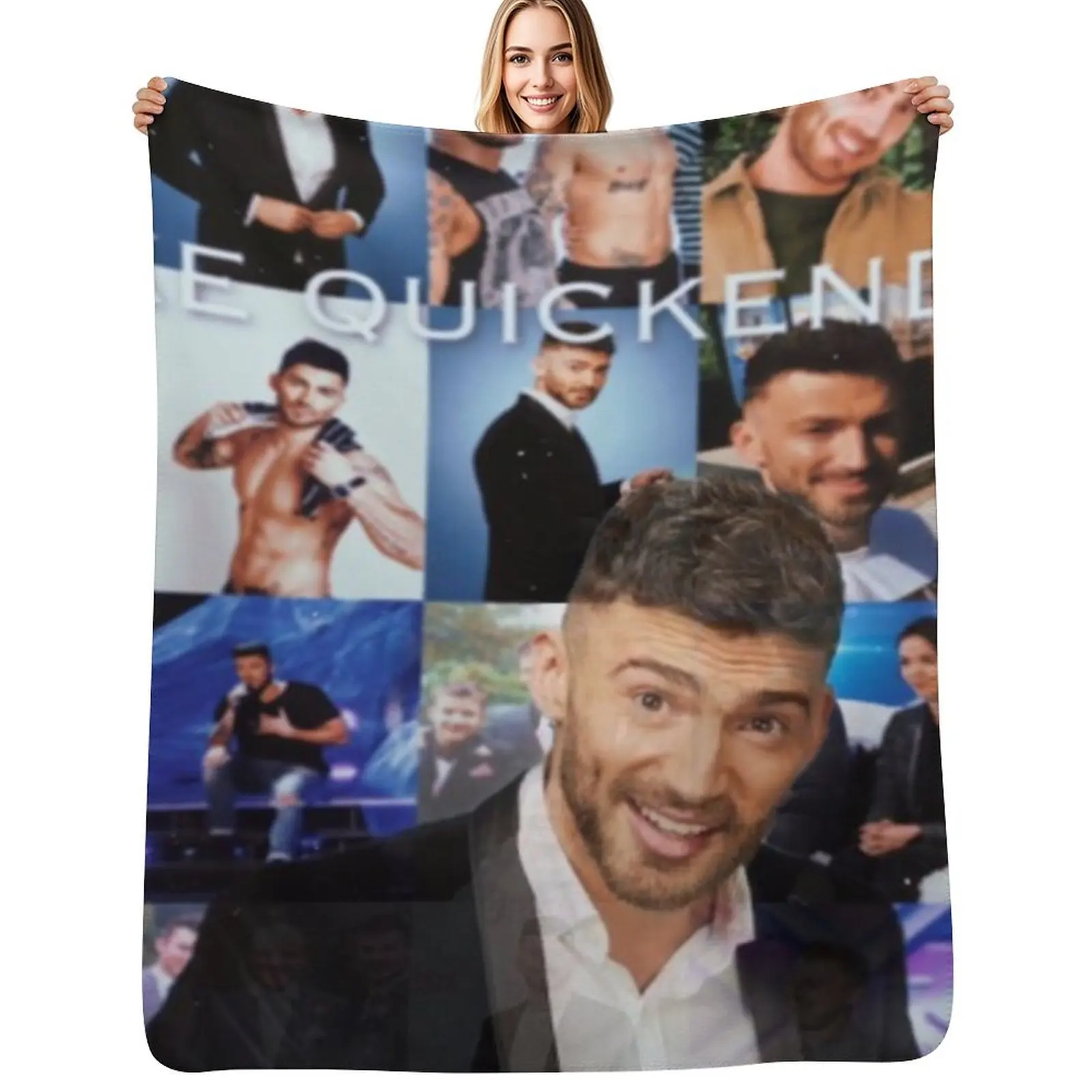

Jake Quickenden Throw Blanket Warm Accent Blanket for Living Room Decoration