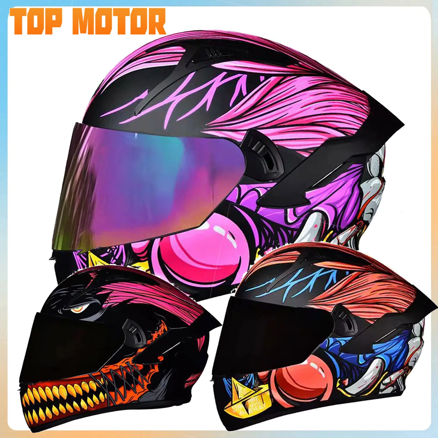 apache bike helmet TVS Full Face - Black with Yellow Strip APACHE | Manufacturas GES