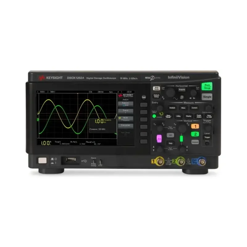 

Keysight DSOX1202A DSOX1204G Digital Oscilloscope 70 MHz 4 Channel with 20 MHz Function Generator