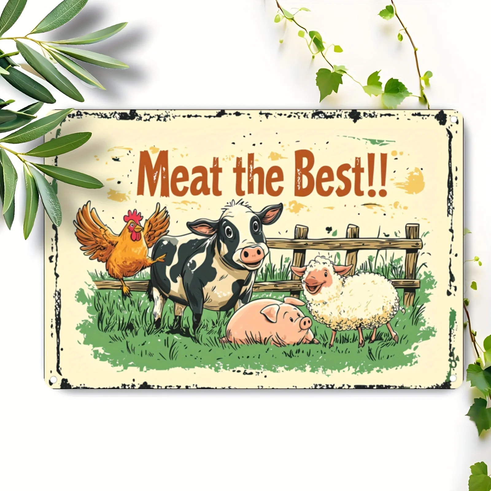 Metal Wall Sign 