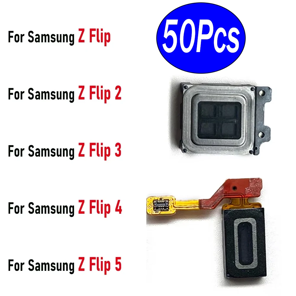 

50 шт., новый передний верхний наушник, динамик, звуковой приемник для Samsung Z Flip 2 3 4 5 5G F700F F707 F731 F721 F711