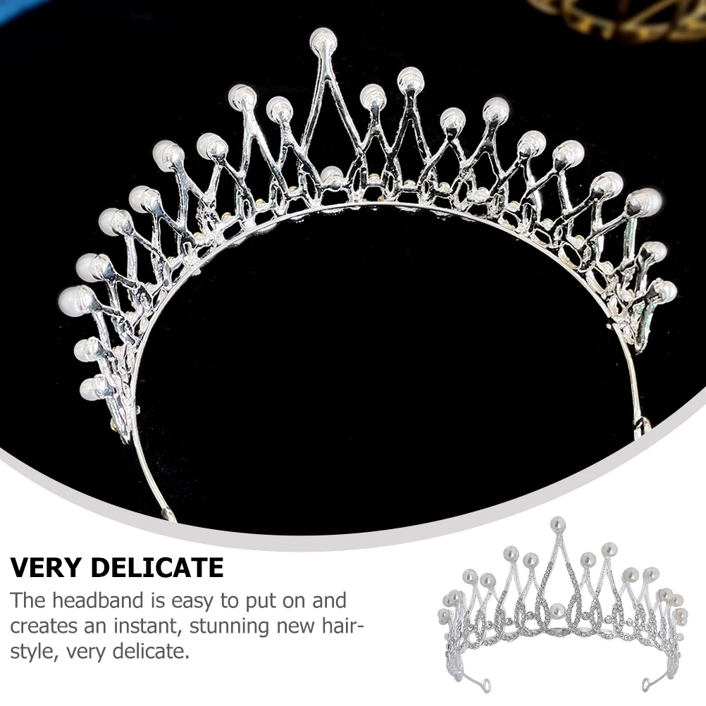 

Bridal Tiara Headbands Wedding Party Crown Decor Bridal Tiara Girls Women Accessories Hair Tools Styling Photoshoots