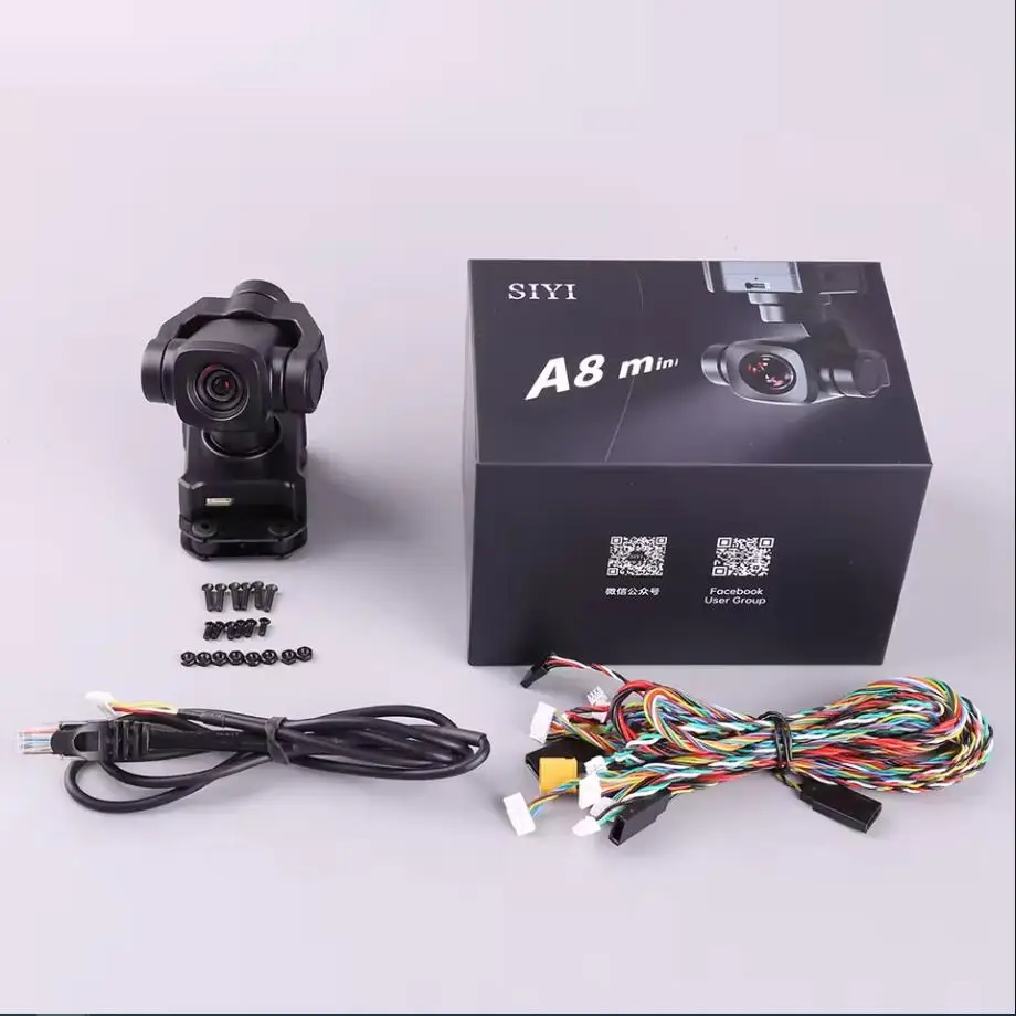 SIYI A8 Mini 4K Gimbal Camera 8MP Ultra HD 6X Digital Zoom Gimbal Camera with 1/1.7