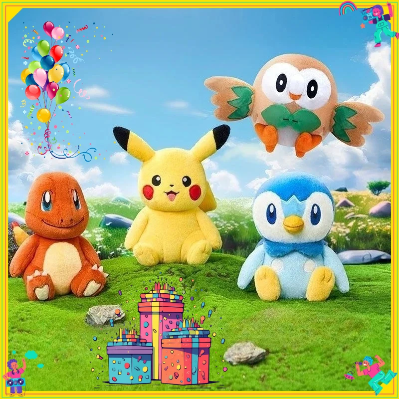 conjunto-de-brinquedos-de-pelucia-pokemon-licenciados-ldcx-pikachu-charizard-gengar-squirtle-piplup-psyduck-kawaii-soft-kids-gift