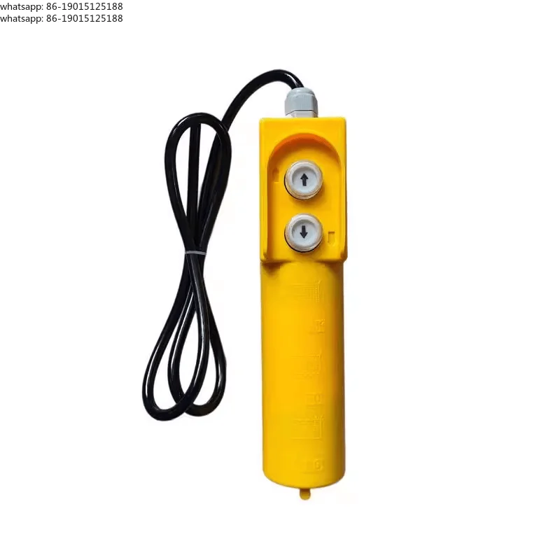 Electric hoist hoist crane switch single-phase 220v switch miniature button switch upper and lower handle controller