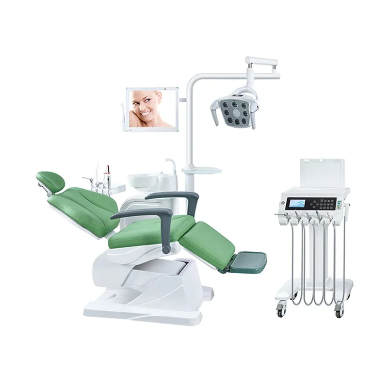 Amain High-grade Movable Manufacture Durable Well-constructed Dental Chairs CE Dental Chairs Unit Price Electricity 12 Mm 440 Mm