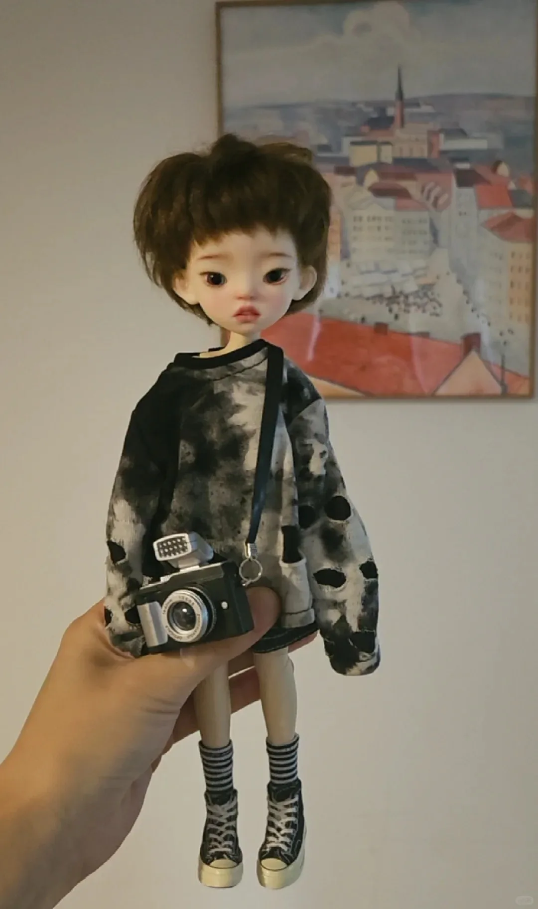 

sd BJD кукла 1/6 doudou blue Tsutsu милая девушка нежный макияж высокое качество подвижная шарнирная кукла новая игрушка Бесплатная доставка