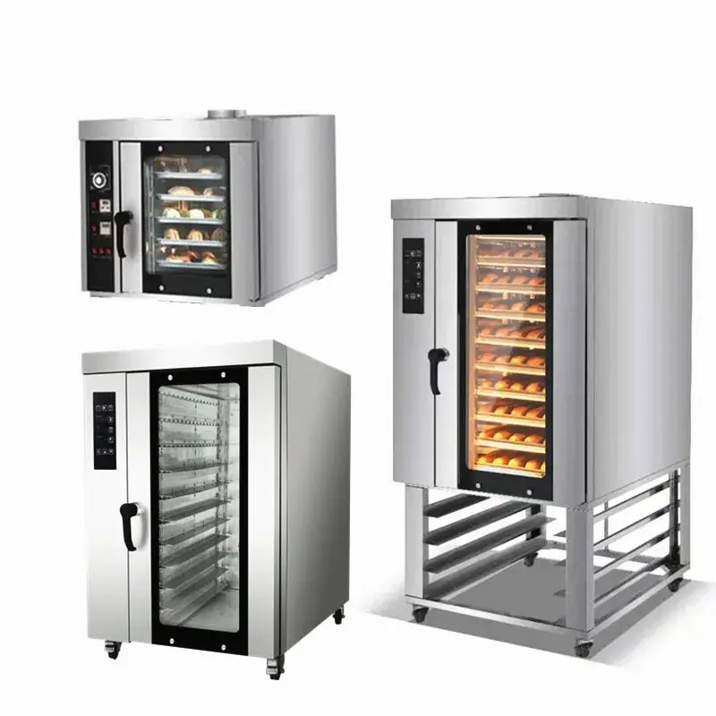 

Best Rated Commercial Bakery Convection Oven Toaster Motor Fan Full Sheet Pan Electric Low Price for Restaurant Use