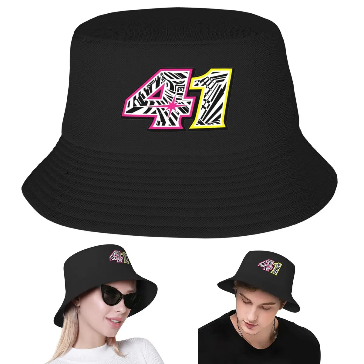 Aleix Espargaro 41 Bucket Hat Panama Bob Hats Outdoor Fashion Autumn For Summer Beach Fishing Unisex Fisherman Caps