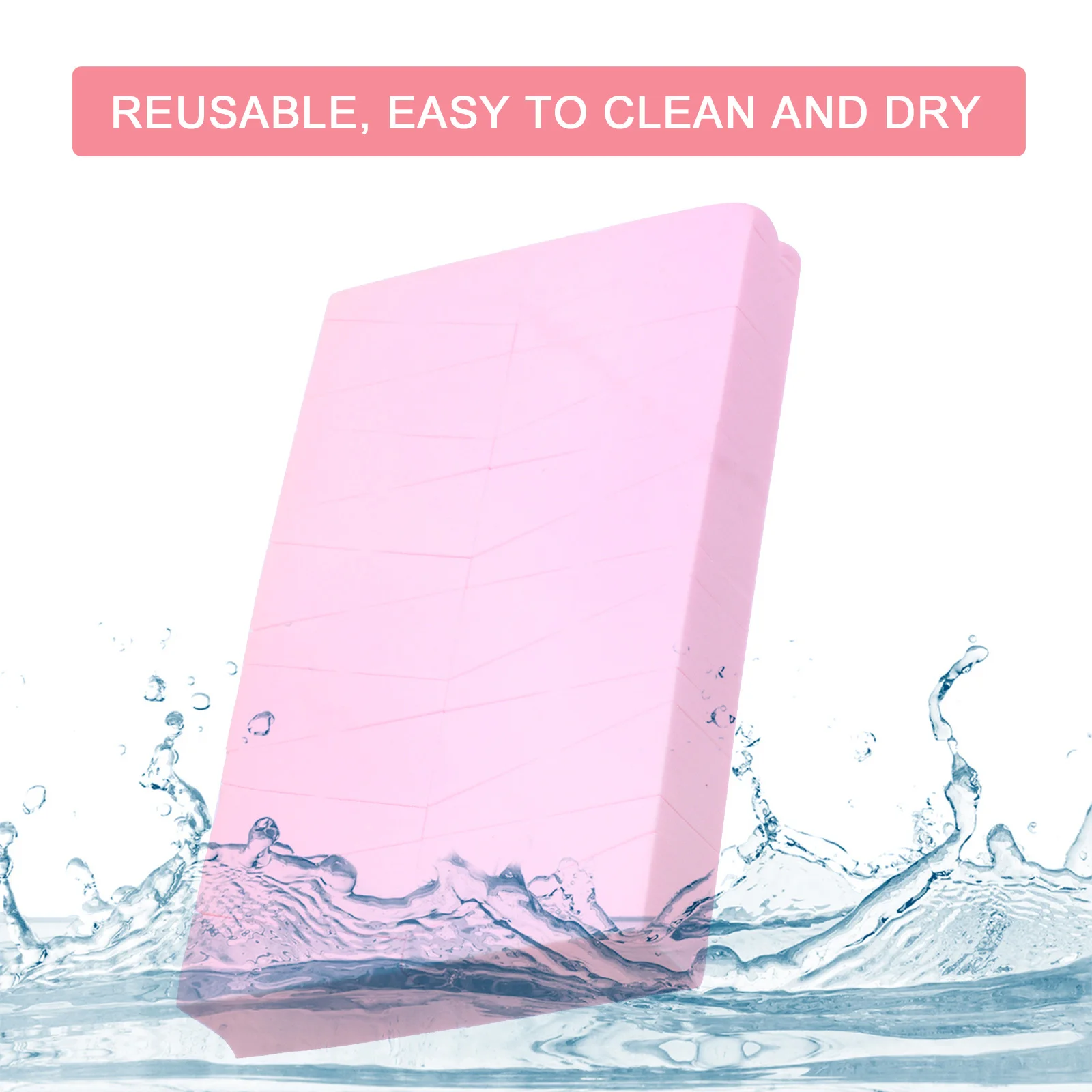 

72Pcs Makeup Wedge Sponges Soft Foundation Blending Applicators for Powder Concealer Liquid Cream Beauty Tool