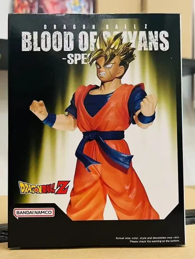 In Stock Original Banpresto Blood of Saiyans Dragon Ball Z Super Saiyan Son Gohan Anime Figure Model PVC Toys Collection Gifts