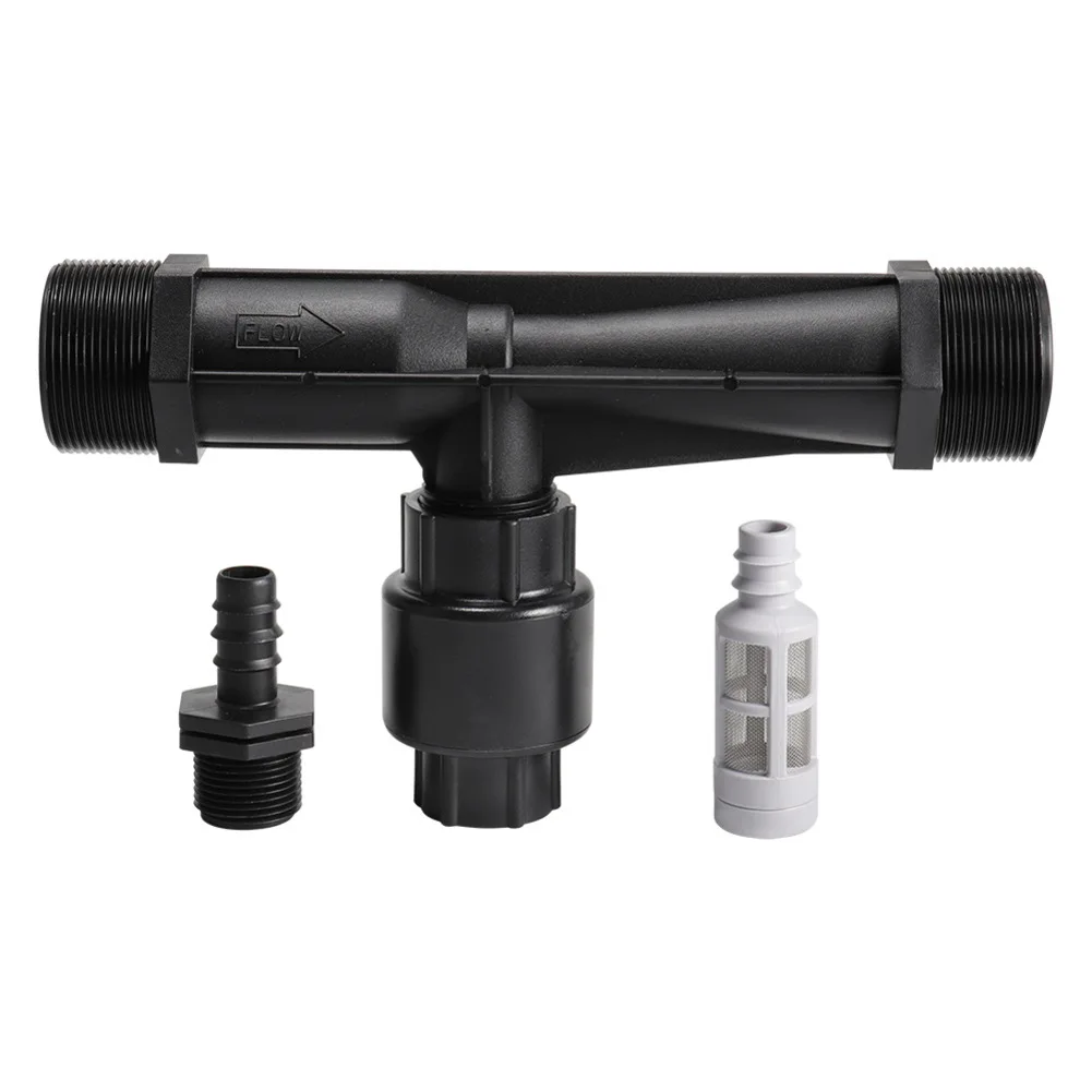 Venturi Fertilizer Injector Plastic Water Tube Mixer For Drip Irrigation System Garden Agriculture Watering Equipment Tool