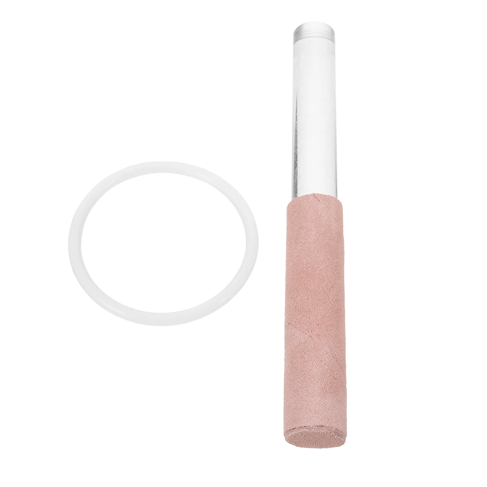 

O-Shaped Ring Crystal Mallet for Singing Bowl Accessories Rubber Band Sound Bowl Striker Meditation Tool Striking for Tibetan